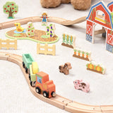 Wooden Farm Set 48pc