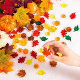 Transparent Leaves Counters 120pc