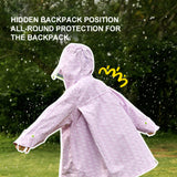 Waterproof Raincoat: Wheat Yellow Small