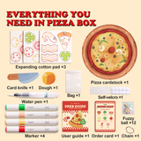 Magic Puffy Pizza: Puffy Drawing Kit 27pc