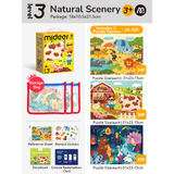 3-in-1 Level Up Puzzle: Level 3 Natural Scenery