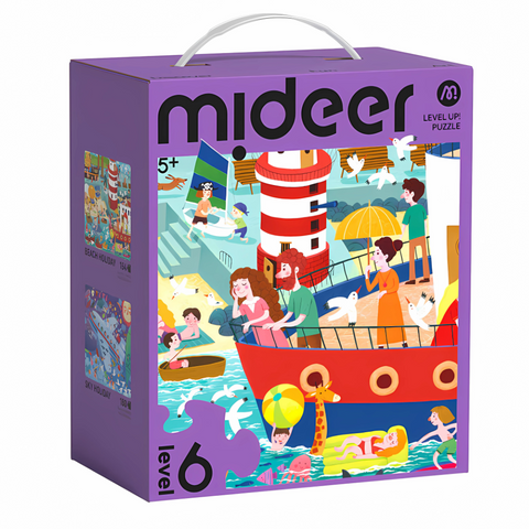 Level Up! Puzzles - Level 6: Relaxing Holiday 154-180pc