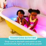 Glo Pals: Water Activated Light-Up Sensory Cubes - Lumi (Purple) 4pc