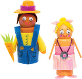 Wooden People Large 10pc