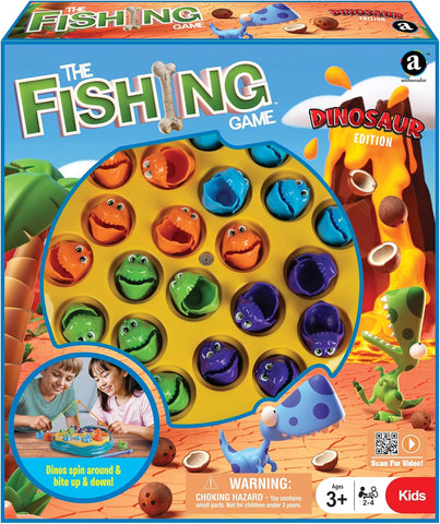 The Fishing Game: Dino Edition 28pc