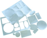 Assorted Plastic Mirror Shapes 36pc