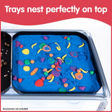 Premium Sand and Water Sensory Tray Table with Stand 58cm