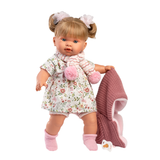 Llorens - Baby Girl Doll with Crying Mechanism & Outfit: Alexandra 42cm