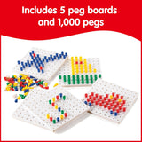 Pegboard Set Small 1005pc