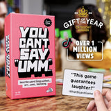 You Can't Say Umm: Family Party Game