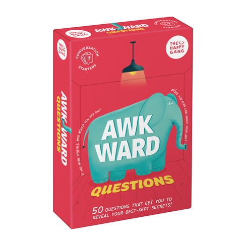 The Happy Gang Conversation Starter Cards: Awkward Questions