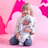 Llorens - Newborn Baby Doll with Crying Mechanism & Clothing: Tino 44cm