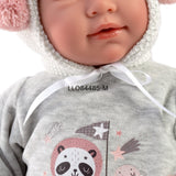 Llorens - Baby Girl Doll with Clothing & Space Carrier: Mimi 42cm