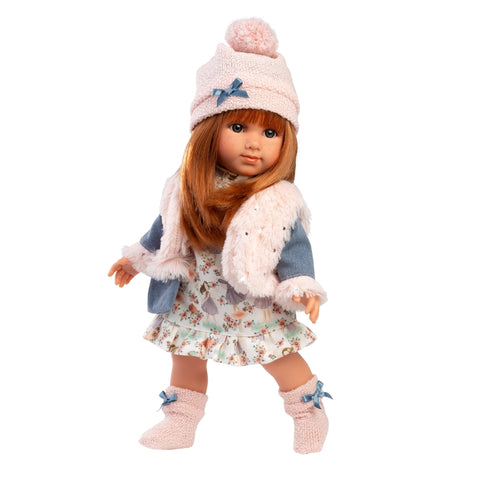 Llorens - Baby Girl Doll with Outfit & Accessories: Nicole 35cm