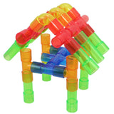 Translucent Plastic Pipe Builders 80pc