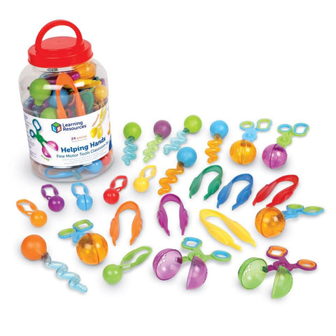 Helping Hands Fine Motor Tools Classroom Set 24pc