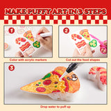 Magic Puffy Pizza: Puffy Drawing Kit 27pc