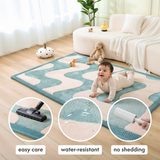 Hakuna Matte Cloud Soft Children’s Carpet: Waves 1.7 x 1.2m