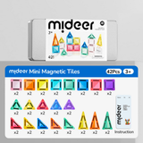Mini Colourful Magnetic Tiles 42pc