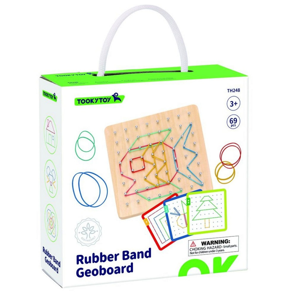 Rubber Band Geoboard 69pc