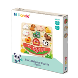 2-in-1 Balance Puzzle: Farm 12pc
