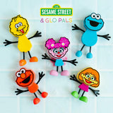 Glo Pals: Water Activated Light-Up Sensory Toys - Cookie Monster Sesame Street 3pc
