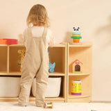 Wooden Corner Shelf - Plywood 60 x 30cm