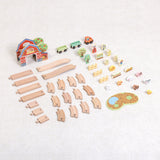 Wooden Farm Set 48pc