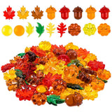 Transparent Leaves Counters 120pc