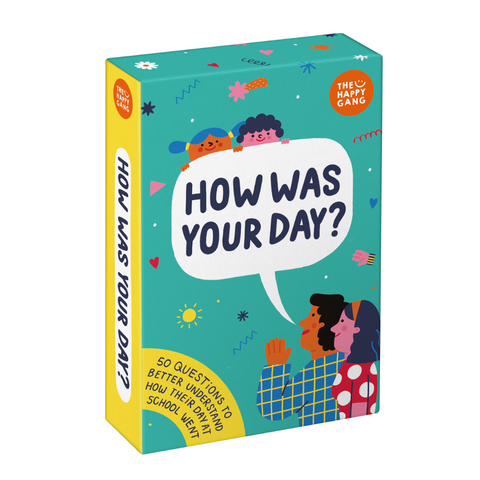 The Happy Gang Conversation Starter Cards: How Was Your Day?