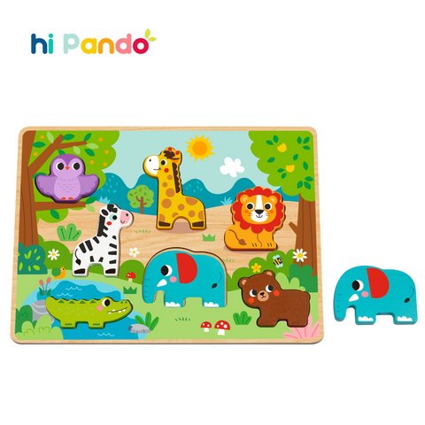 Chunky Puzzle: Animals 8pc