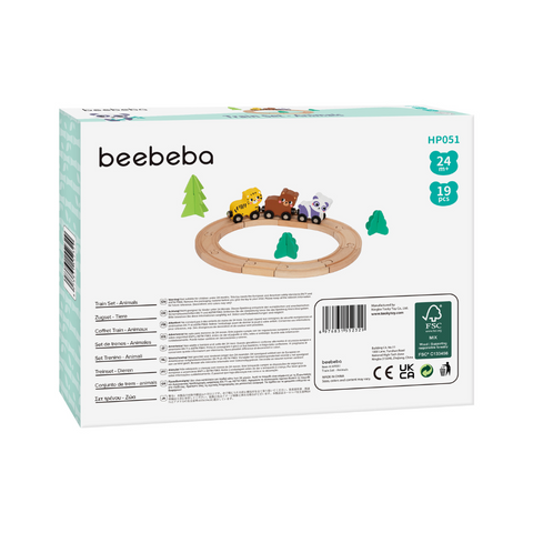 Train Set - Animals 19pc