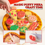 Magic Puffy Pizza: Puffy Drawing Kit 27pc