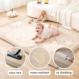 Hakuna Matte Cloud Soft Children’s Carpet: Moon & Stars 2.8m x 2m