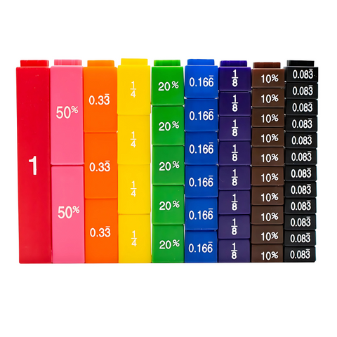 Equivalency Cubes Set 51pc