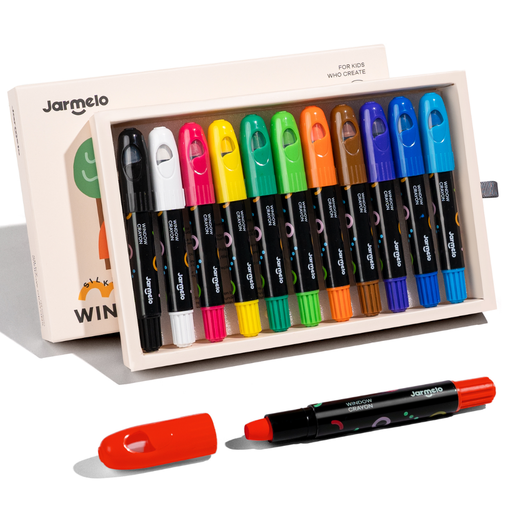 Twistable Window Crayons: 12 Colours