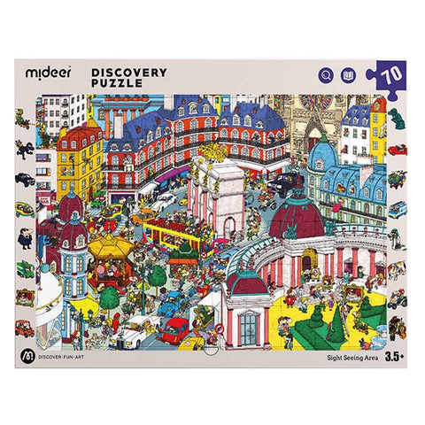 Big City Small City: Discovery Puzzle 70pc