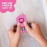Glo Pals: Water Activated Light-Up Sensory Toys - Princess Ida (Pink) 3pc