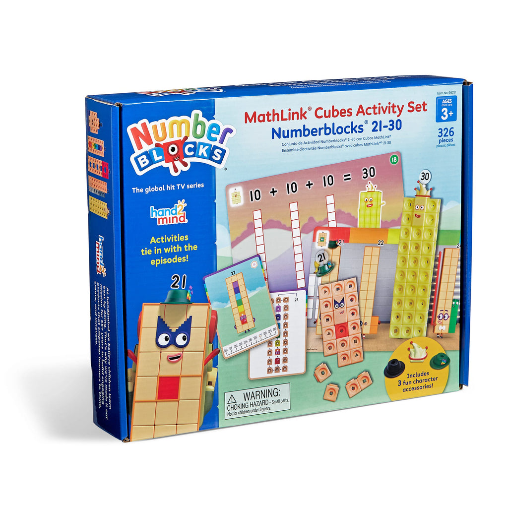 MathLink® Cubes  Activity Set: Numberblocks® 21-30