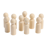 Wooden People Large 10pc