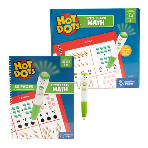 Hot Dots Lets Learn Math - 1st Grade