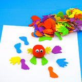 EVA Foam Shapes: Hands and Feet 150pc