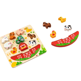 2-in-1 Balance Puzzle: Farm 12pc