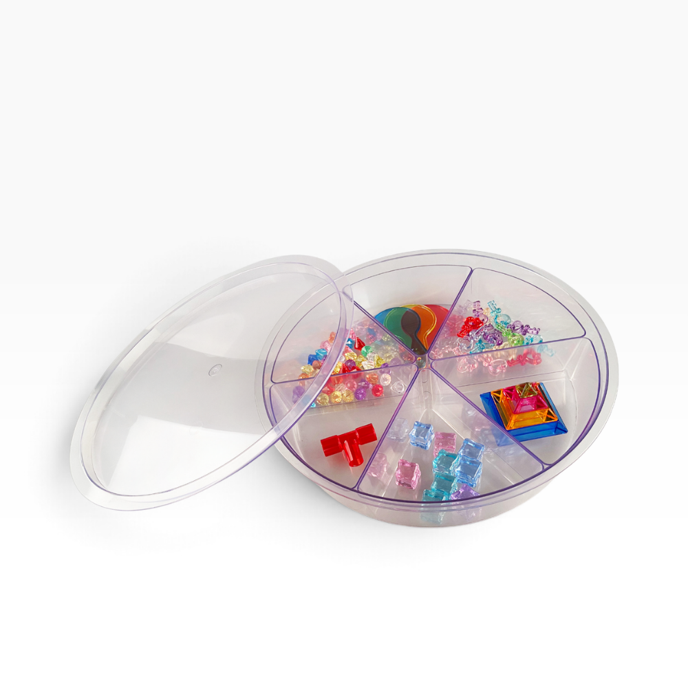 Clear Sensory Sorting Tray