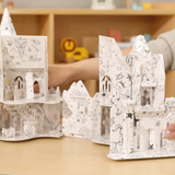 3D Puzzle Book: Castles