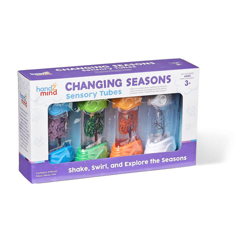 Changing Seasons Sensory Tubes 4pc