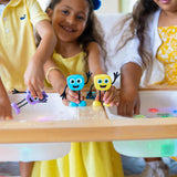 Glo Pals: Water Activated Light-Up Sensory Toys - Blair (Blue) 3pc