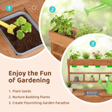 Potting Bench Mud Kitchen with Removable Sink