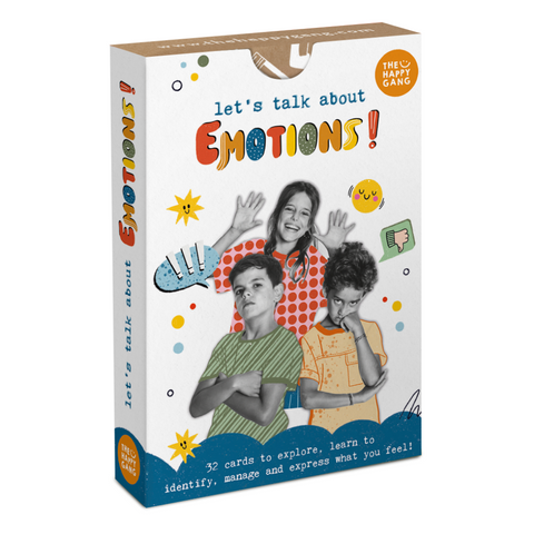 The Happy Gang Flashcards: Let's Talk About Emotions
