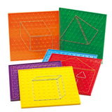 Geoboards 23cm (11 x 11 pin) 6pc isometric